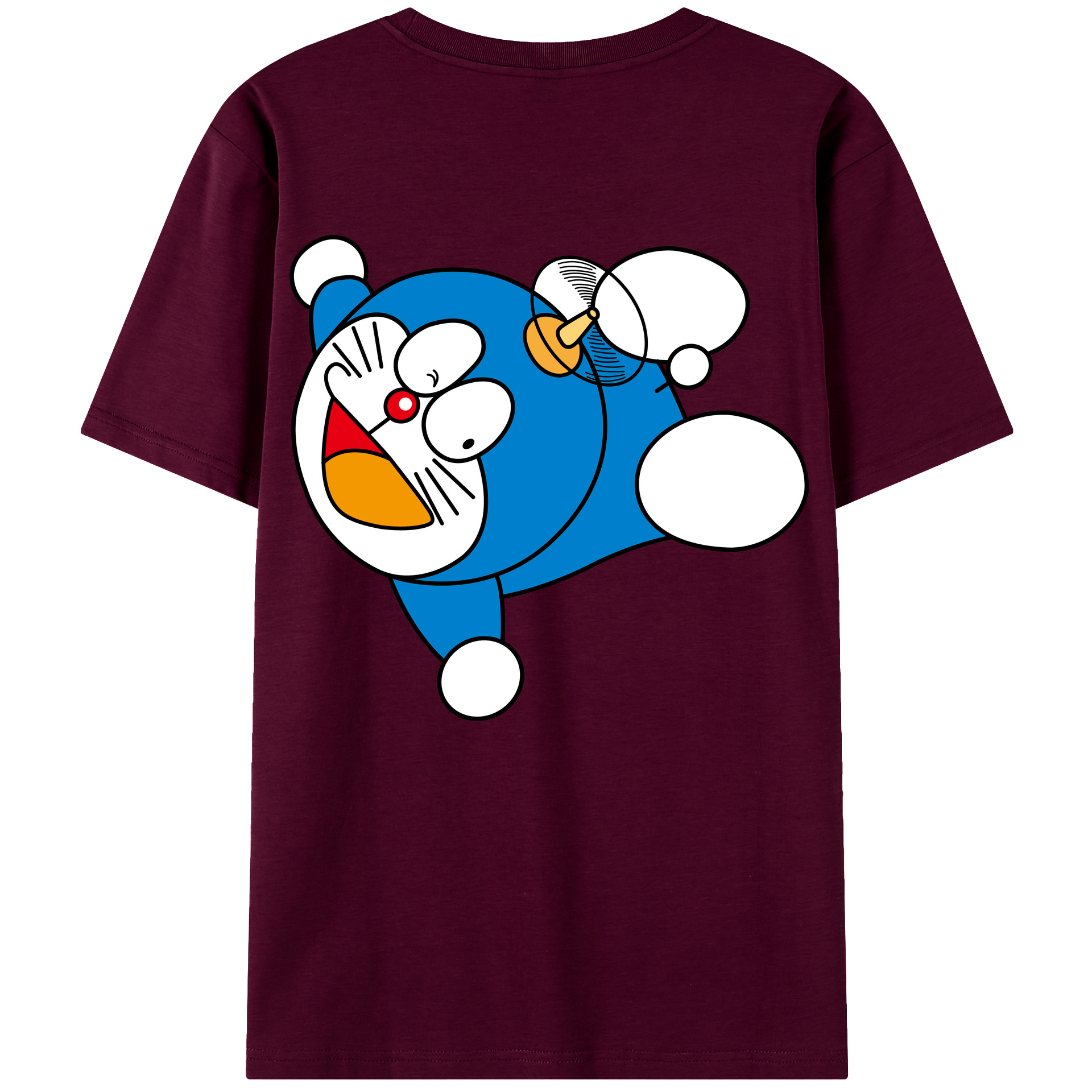（画像用） ドラえもん Doraemon レディース半袖Tシャツ(バックプリント)
